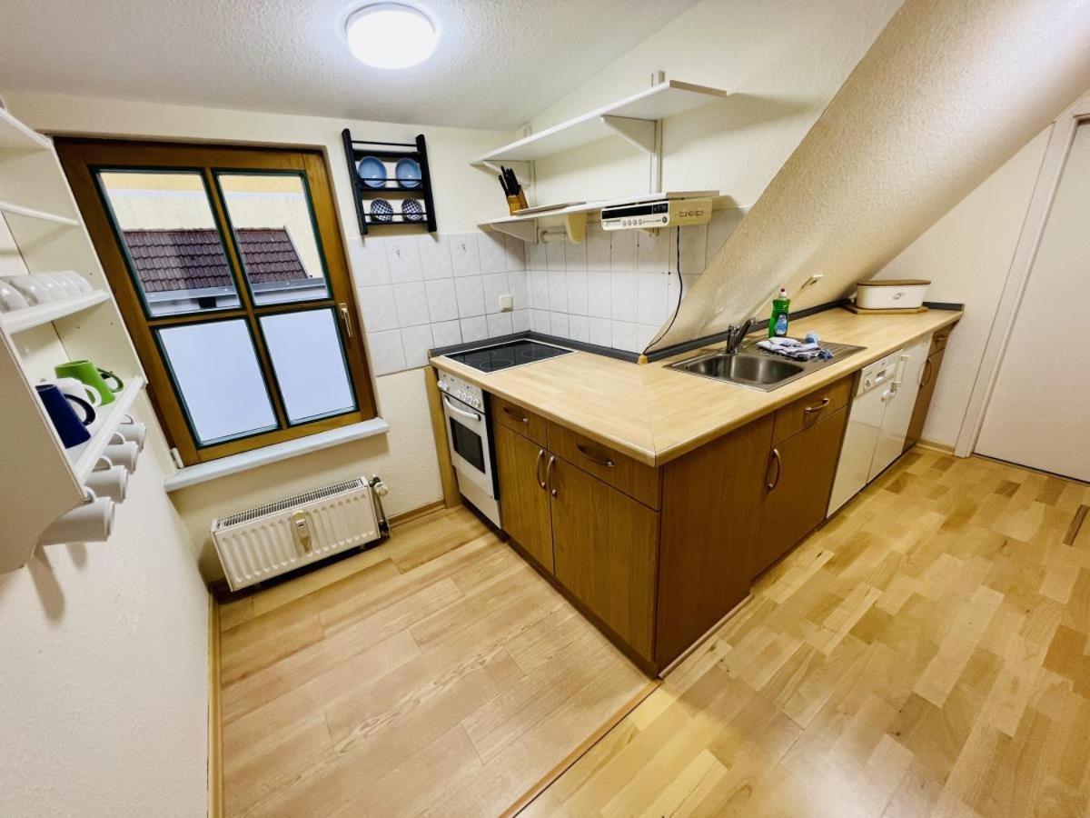 Apartmán Blaue Tulpe, Balkon Mit Traumblick Rostock Exteriér fotografie