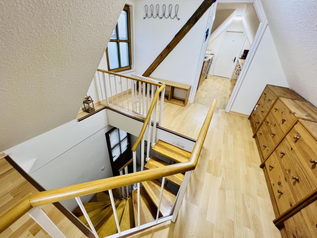 Apartmán Blaue Tulpe, Balkon Mit Traumblick Rostock Exteriér fotografie