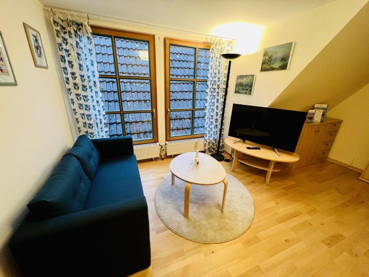 Apartmán Blaue Tulpe, Balkon Mit Traumblick Rostock Exteriér fotografie